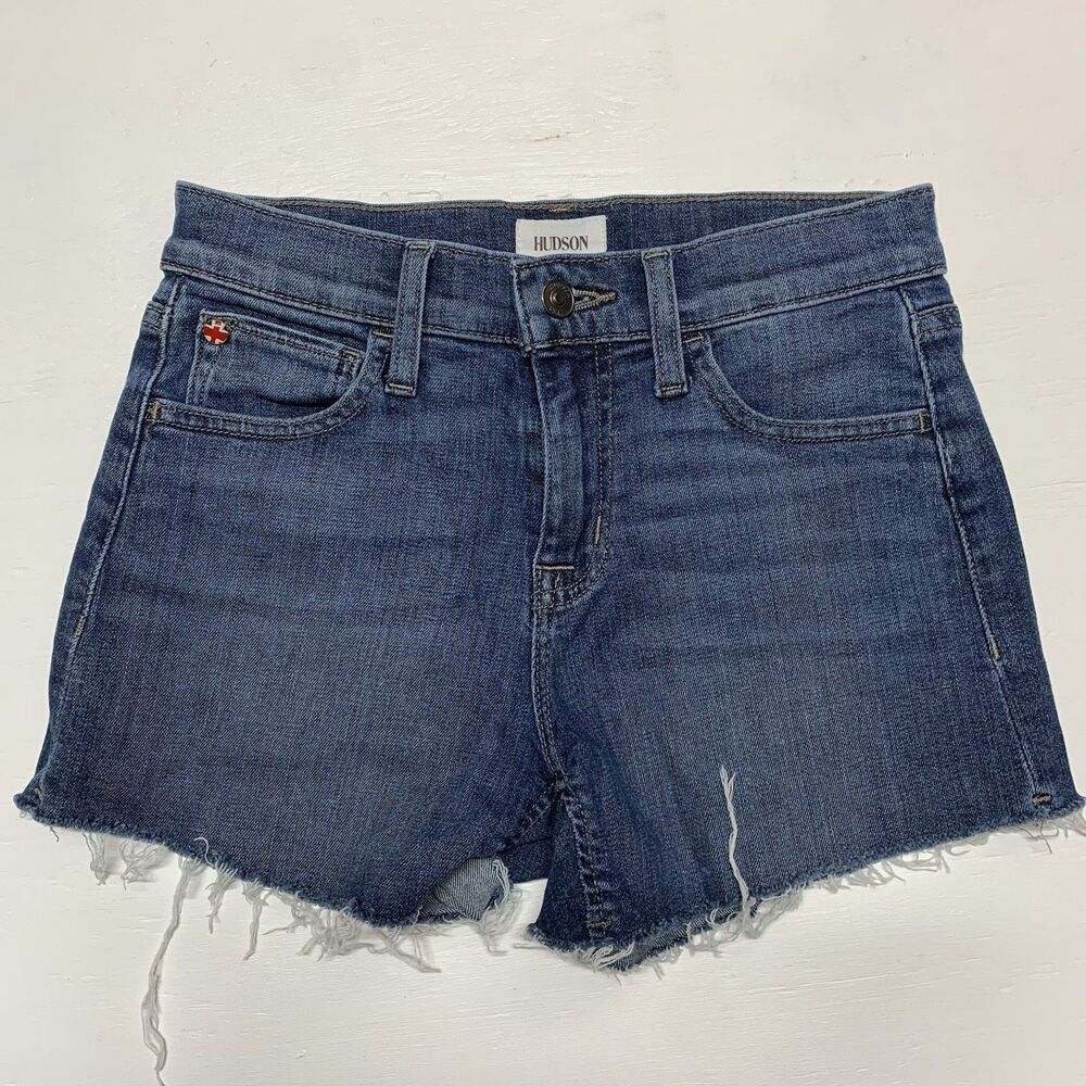 Hudson Jeans Women’s Gracie Star Struck High rise Cutoff Shorts, Size 24